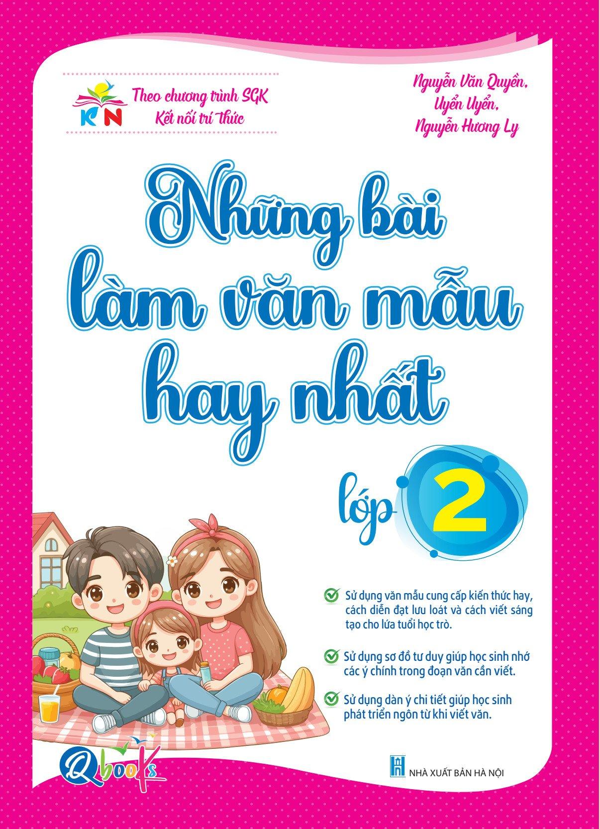 Những Bài Làm Văn Mẫu Hay Nhất Lớp 2 - Kết nối tri thức với cuộc sống - Bản Quyền