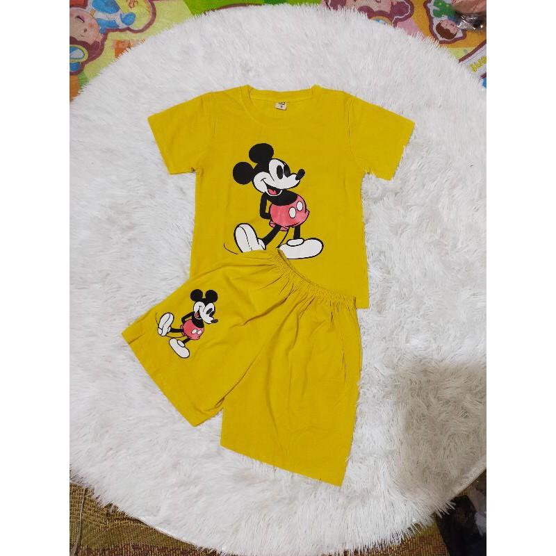 Bộ cotton đại bé gái