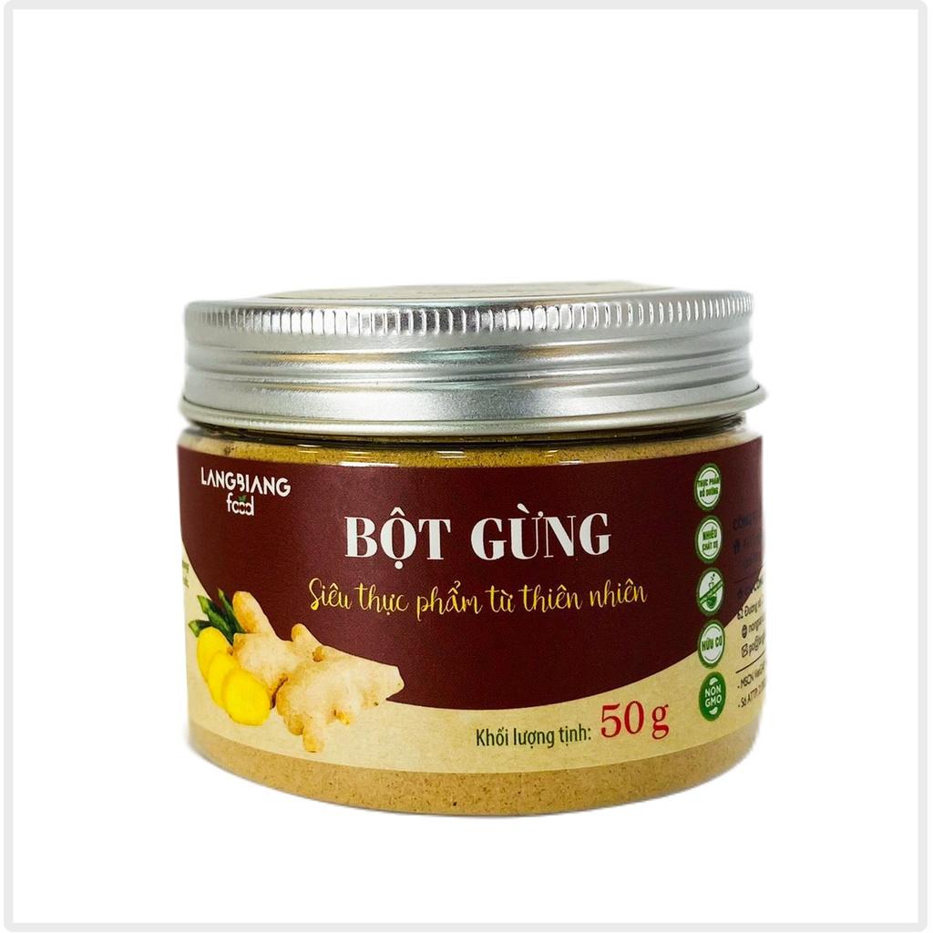 Bột gừng Langbiang Food, 50g, hũ