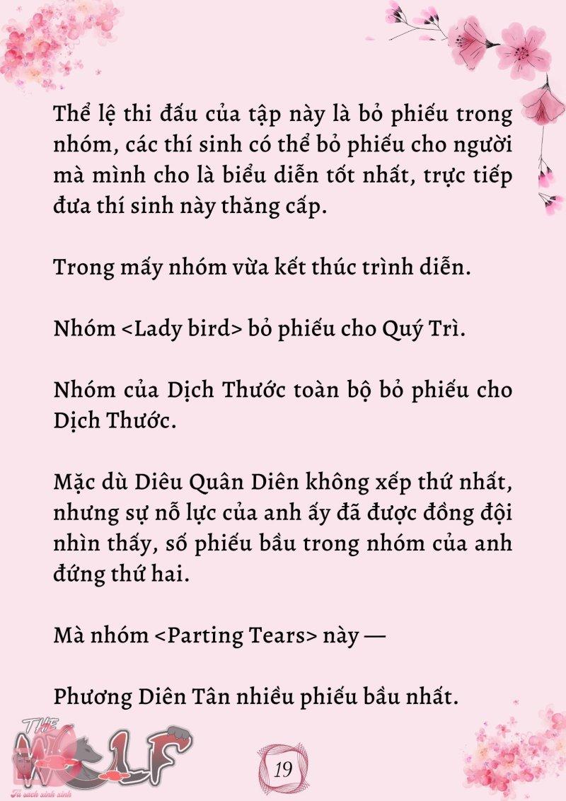 xuyên không vào nhóm nhạc nam 200 người chapter 17 19