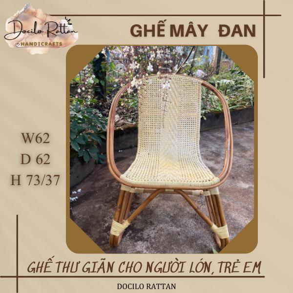 GHẾ MÂY ĐAN THƯ GIÃN DÀNH CHO NGƯỜI LỚN- GHẾ MÂY TRANG TRÍ