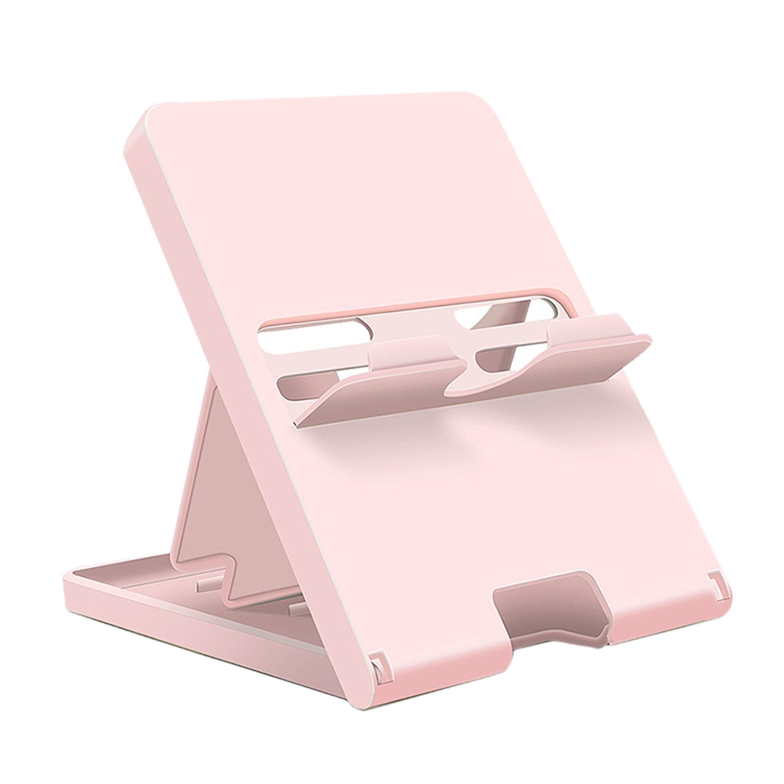 Foldable Console Holder Stand Charging Dock Station Display Multi-Angle Adjustable Accessories for Switch Lite for Animal Crossing Tablet Desktop