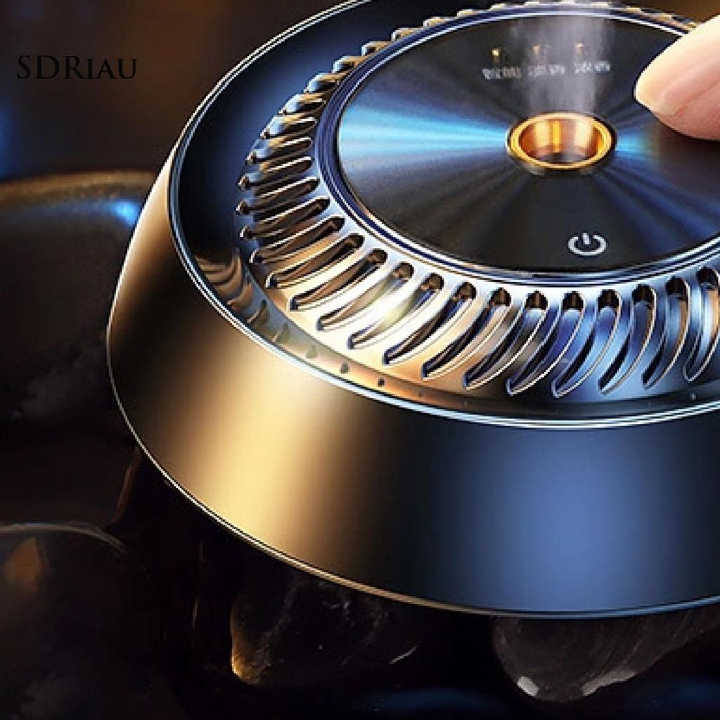 PEMG Aluminium Alloy Car Fragrance Diffuser Intelligent Car Fragrance Essential Oil Diffuser Long-lasting for Vehcles