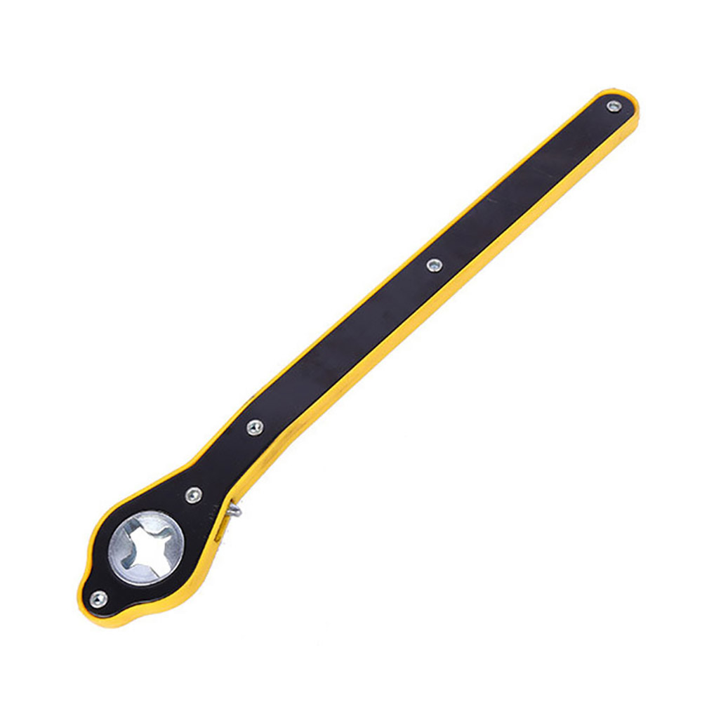 Cờ lê bánh cóc tay quay đa năng 360 độ, tiện dụng hỗ trợ nâng đỡ con đội, kích xe hơi, kích quả trám - Hàng Chính Hãng
