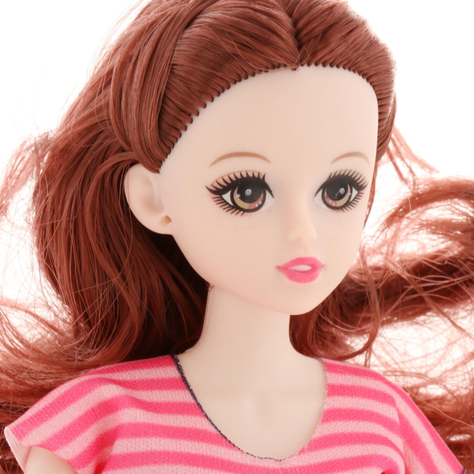12 Inch 1/6 BJD Doll DIY Toys Full Set Clothes Shoes Gift for Girls