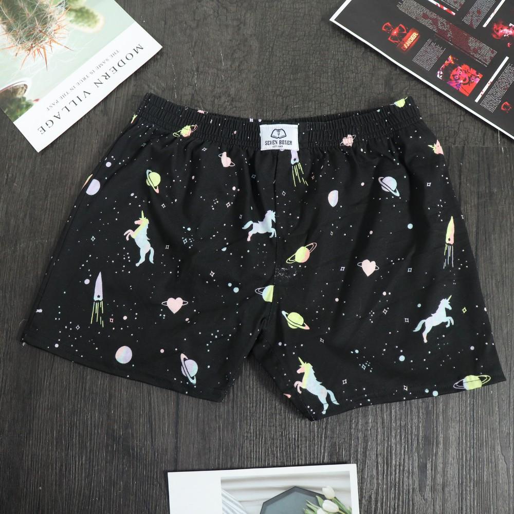 Quần Đùi Thun Nam Mặc Nhà 100% Cotton, Mặc Ngủ Ở Nhà Rất Thoải Mái, BigSize QNNH