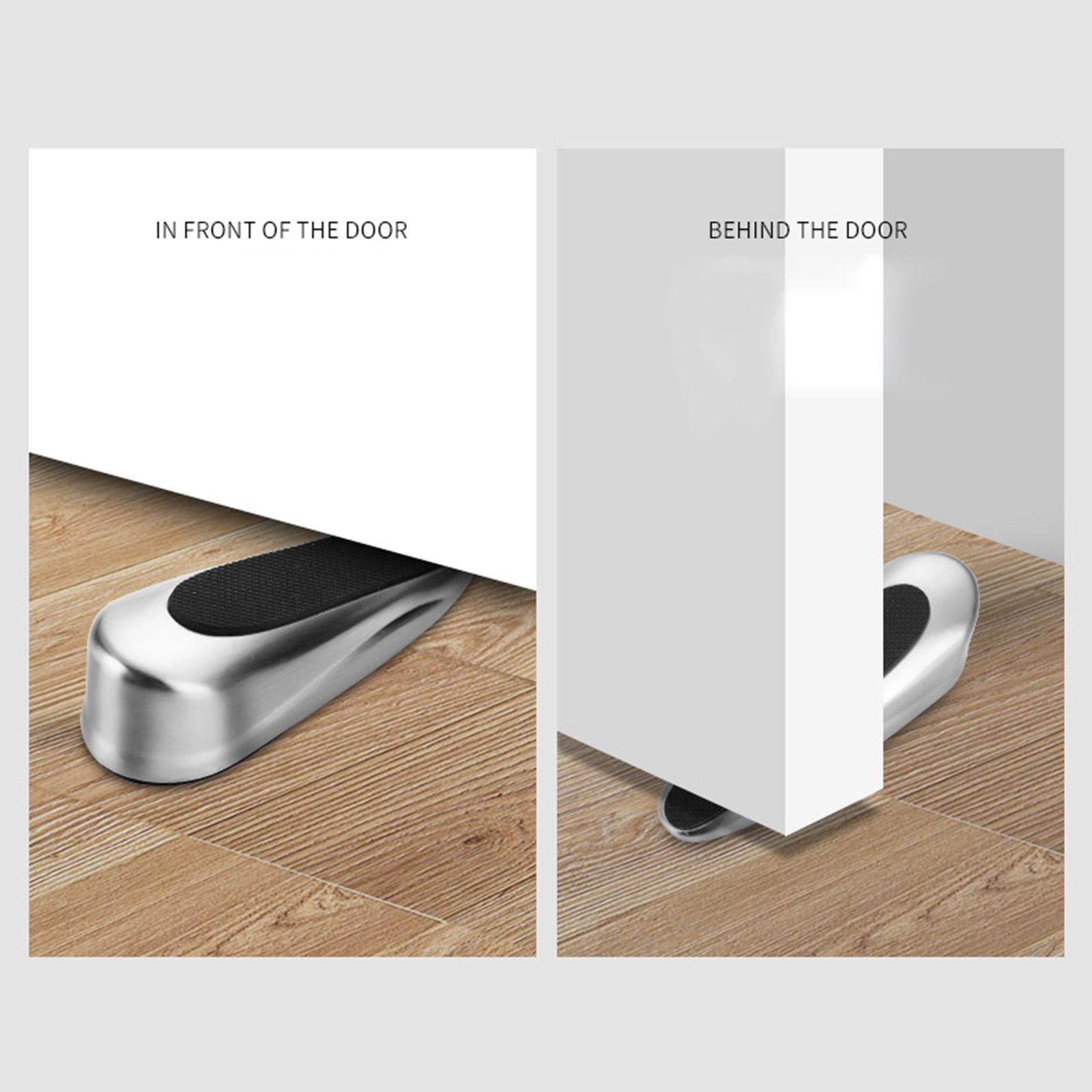 Door Stop Wedge Door Stops Anti Collision Floor Decorative Rubber Door Stopper for Bedroom Door