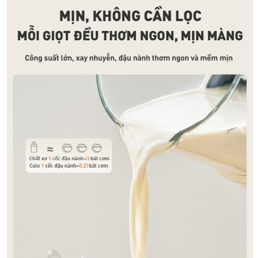 Máy làm sữa hạt đa năng Joyoung JHSB-602 - Dung tích 1.5L, Công suất 1000W, 12 chức năng - HÀNG CHÍNH HÃNG