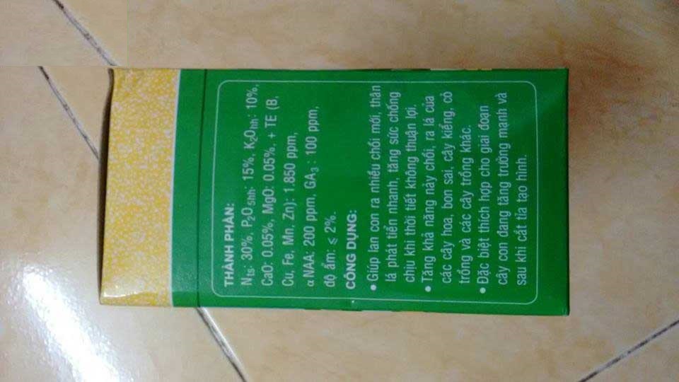 HỘP 3 LỌ PHÂN BÓN LÁ ĐẦU TRÂU 501 KÍCH CÂY RA RỄ, NẢY CHỒI, RA LÁ, CHUYÊN DÙNG CHO HOA LAN