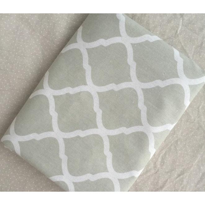 Vải Bố/vải Canvas/phông Nền Chụp Ảnh/trang Trí/khăn Bàn/rèm Họa Tiết Thoi Xám Xanh