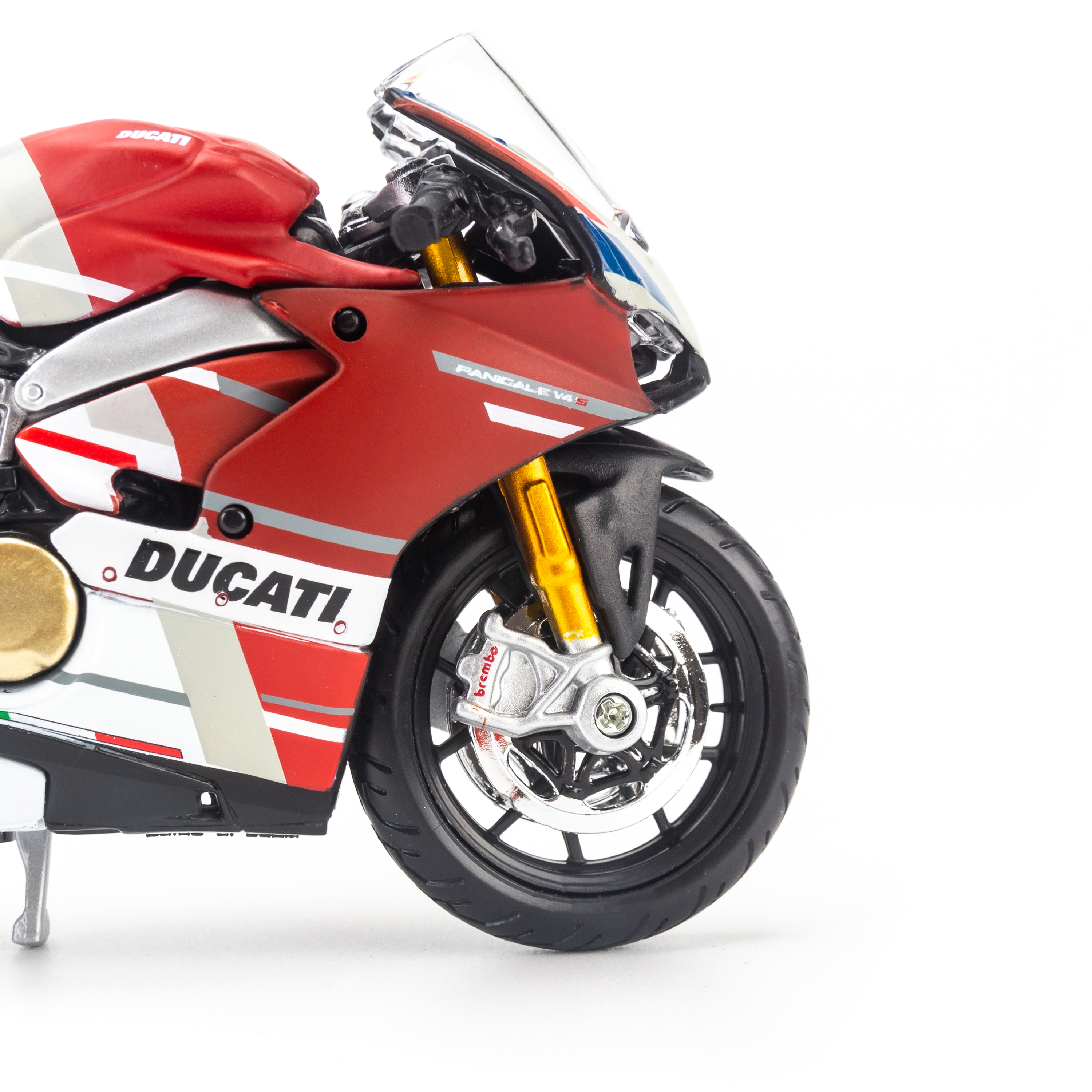 Mô hình xe mô tô Ducati Panigale V4 S Corse 1:18 Maisto 20-19132