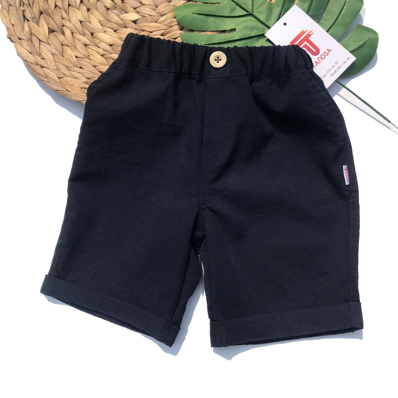 Quần short đũi cho bé trai Tanosa Kids size 1-5 tuổi Phong cách Hàn QuốC; Quần short đũi cho bé trai siêu mềm mịn - 2021- 10-25kg