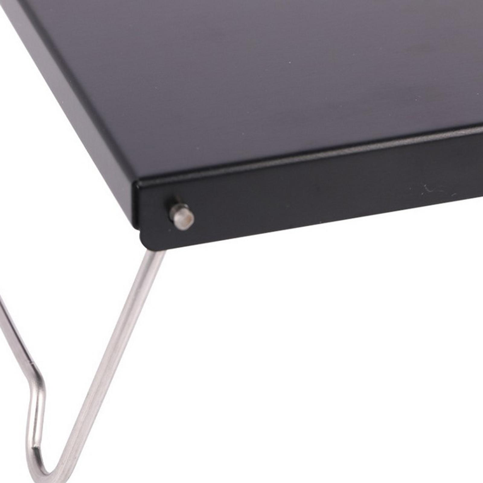 Outdoor Folding Stove Table Stove Stand Bracket Desk Fishing Hiking Picnic