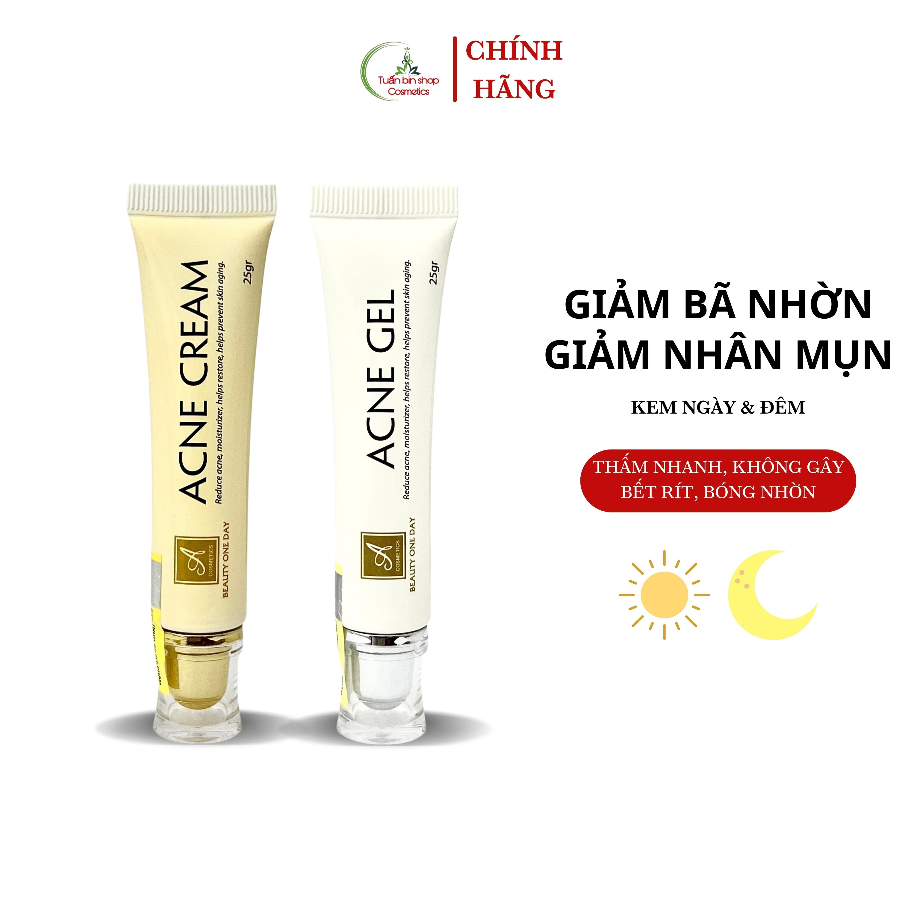 Kem giảm mụn siêu tốc độ Beauty one day Acosmetics, mờ thâm mụn, trắng da mặt 50g