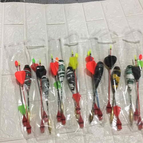 Phao câu cá phao lục chân đồng bầu 30