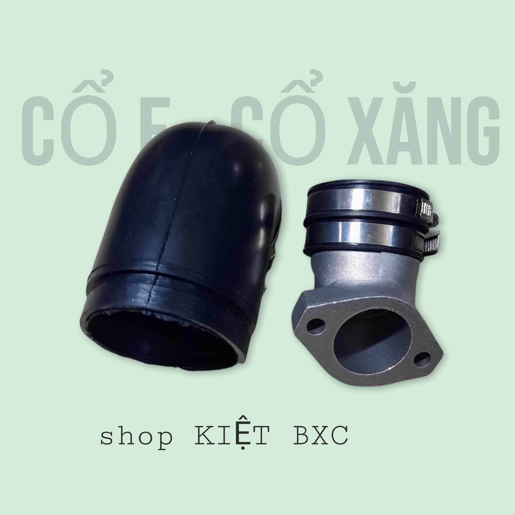 CỔ GIÓ + CỔ XĂNG CAO SU XE MÁY