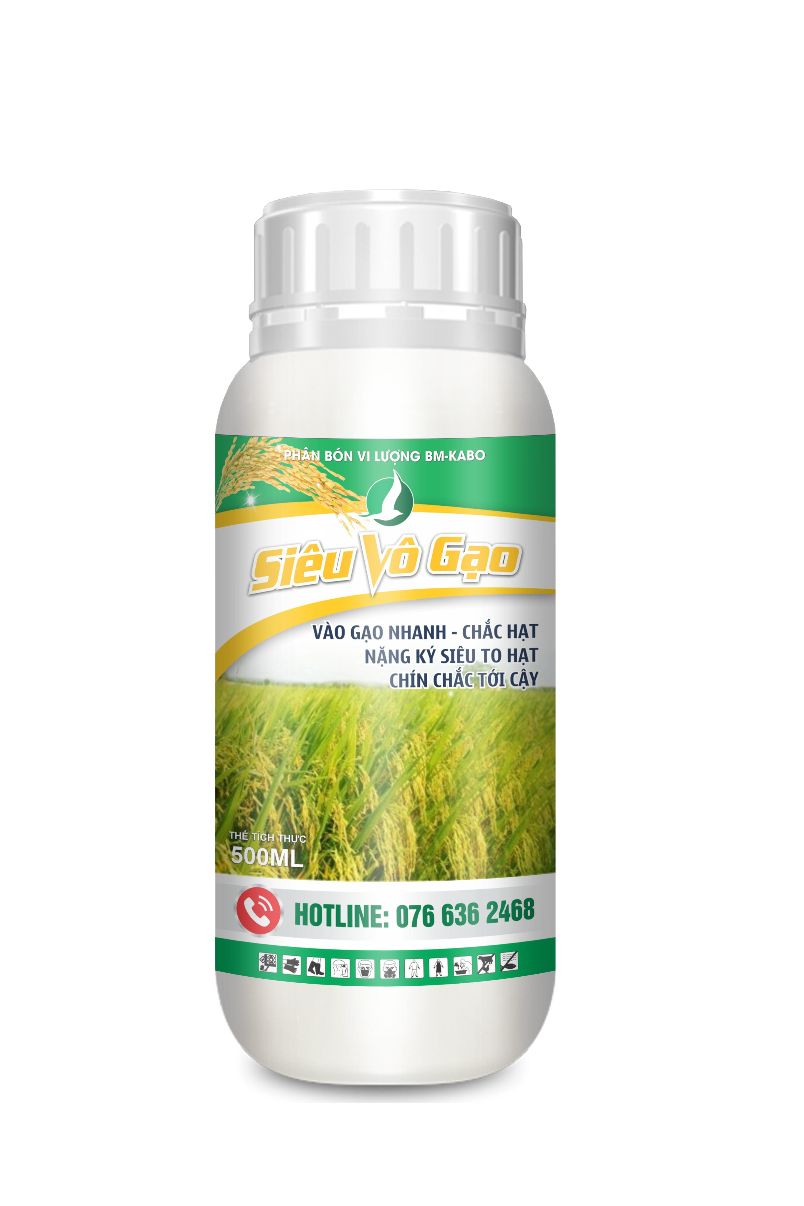 Phân bón siêu vô gạo 500ML , phân bón vi lượng chuyên lúa