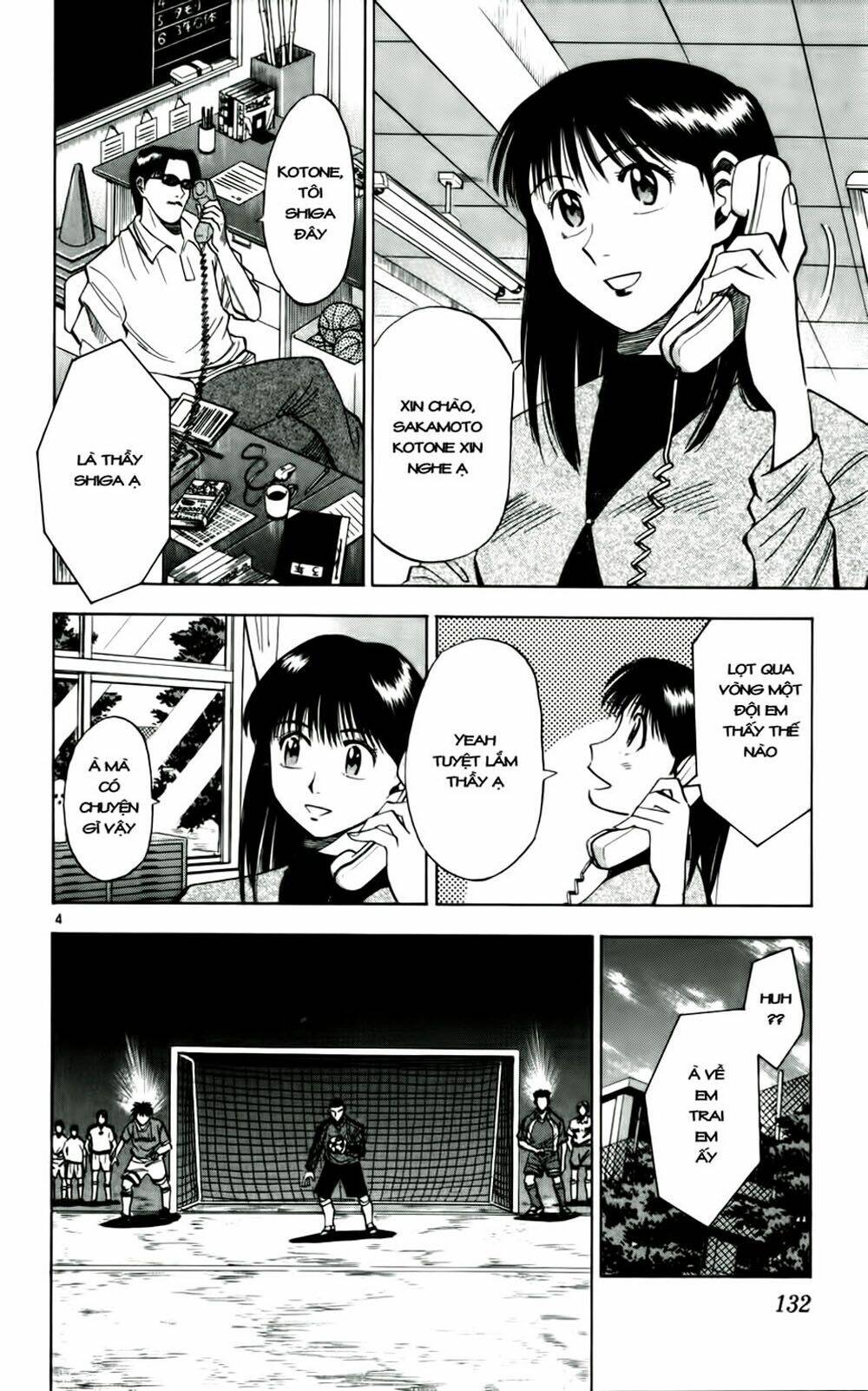 vũ điệu trên sân cỏ - fantasista chapter 33 4