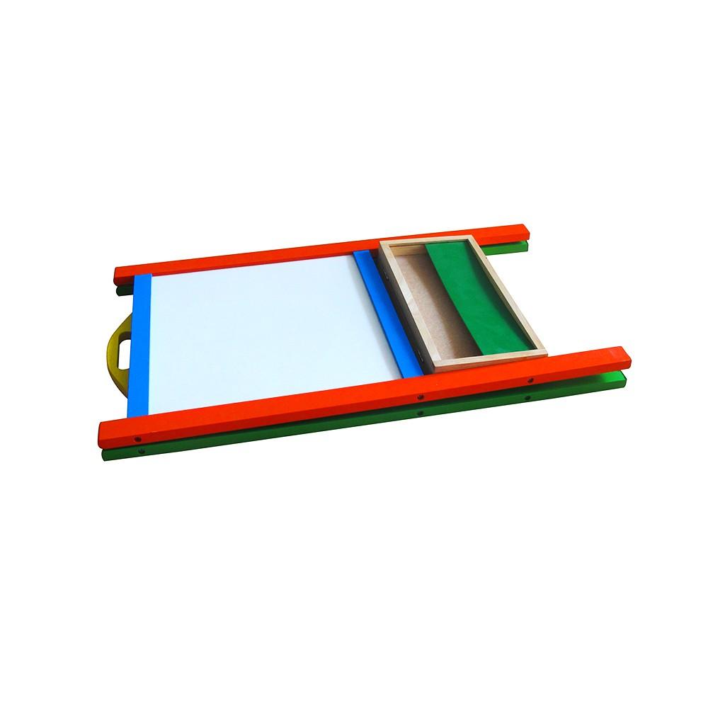 Đồ chơi gỗ Bảng xếp học chữ và số | Winwintoys 60552 | Giúp bé làm quen chữ cái, toàn học cơ bản