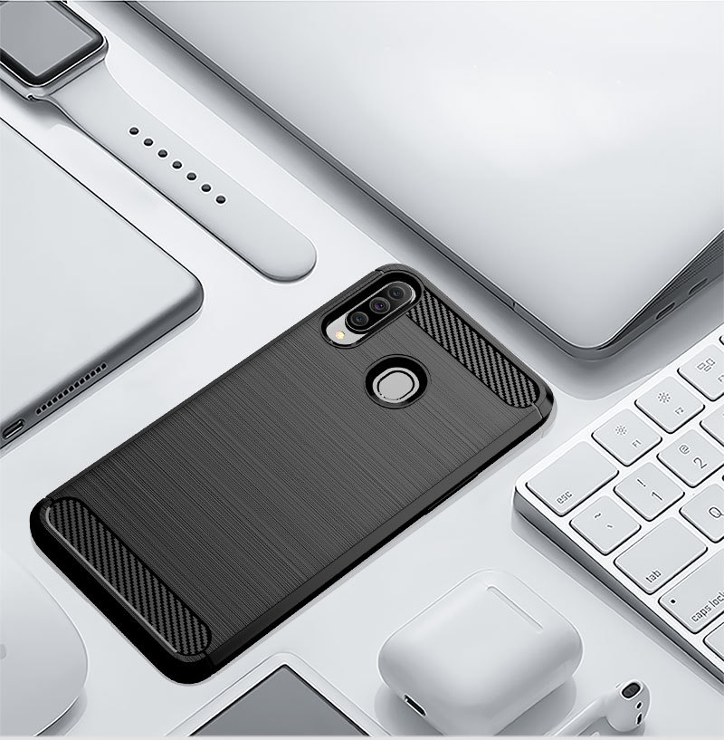 Ốp Lưng Chống Sốc Vân Cabon Dành Cho Điện Thoại Samsung Galaxy A20S