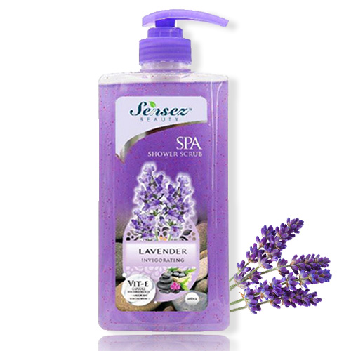 Sữa tắm Sensez Beauty Dưỡng ẩm Hương Lavender có hạt massage, 680ml