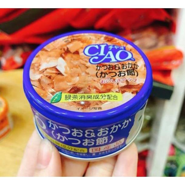 Pate cho mèo, Pate ciao bonito, Pate Ciao cho mèo. Thức ăn ướt cho mèo. Hộp 85gr