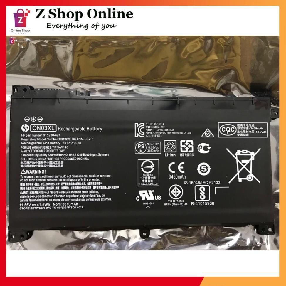 Pin Battery Dùng Cho HP Pavilion X360 13-u 14-ax M3-m BI03XL ON03XL Original