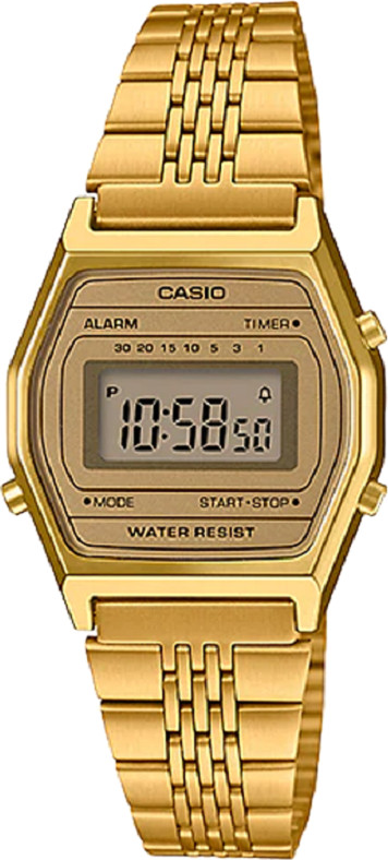 Đồng hồ nữ Casio điện tử dây thép LA690WGA-9DF (27mm)