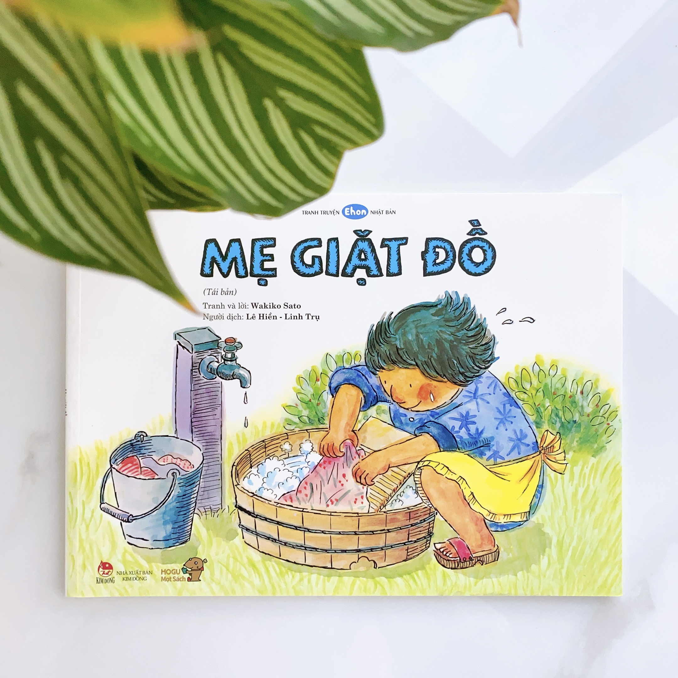 Ehon - Phát triển tư duy - Mẹ Giặt Đồ - cho bé 3-6 tuổi.