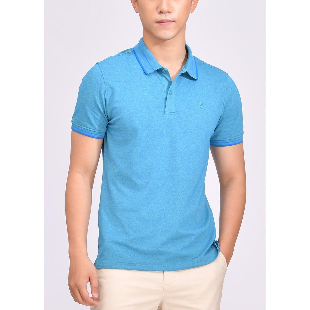 Áo Thun Nam Cao Cấp 95% CVC Áo Phông Nam Đẹp Cổ Bẻ Đổi Mới 7 Ngày