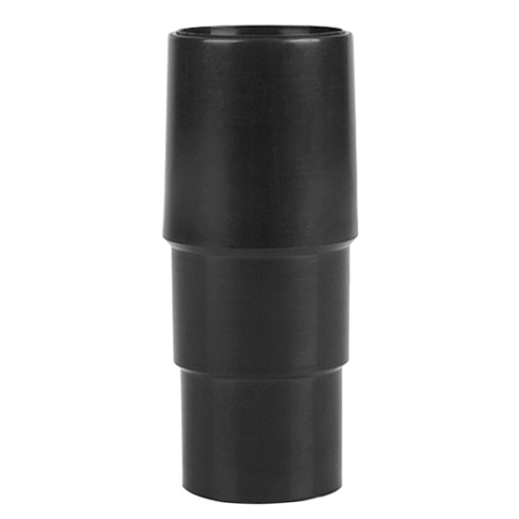 Set of 2 Vacuum Cleaner Attachment Converter Adaptor 32mm to 32mm 35mm Black