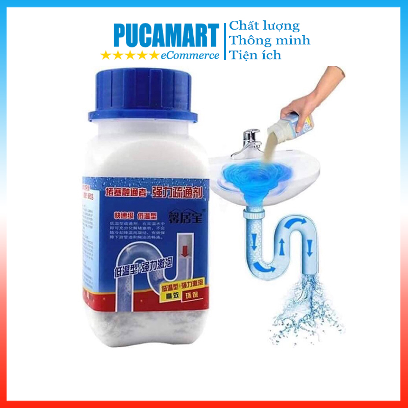 Bột Thông Cống YUHAO Cực Mạnh Thế Hệ Mới Loại Lớn 268gram, Thông Cống Nhanh Chống Hiệu Quả - PucaMart