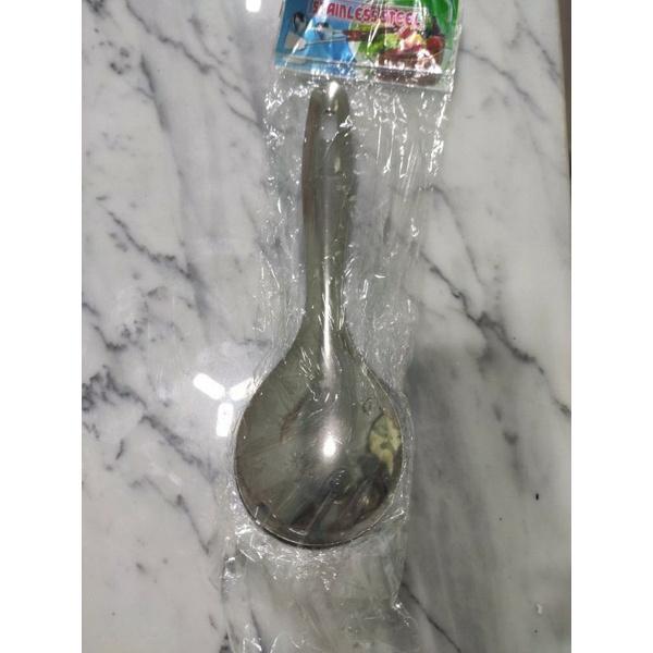 Muôi múc cơm canh inox dày dặn