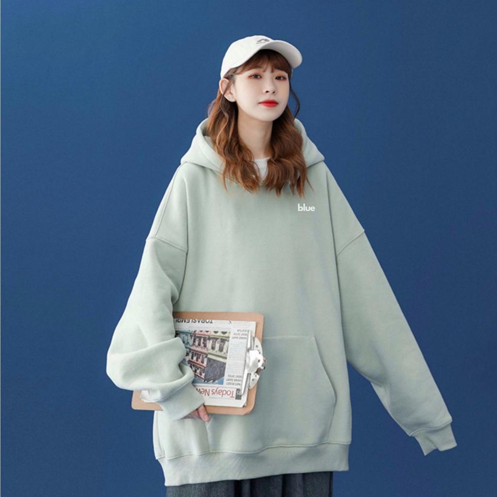 Áo khoác nỉ Hoodie logo Color, chất nỉ đẹp form unisex form rộng mặc rất thoải mái - KNN34 - Đen