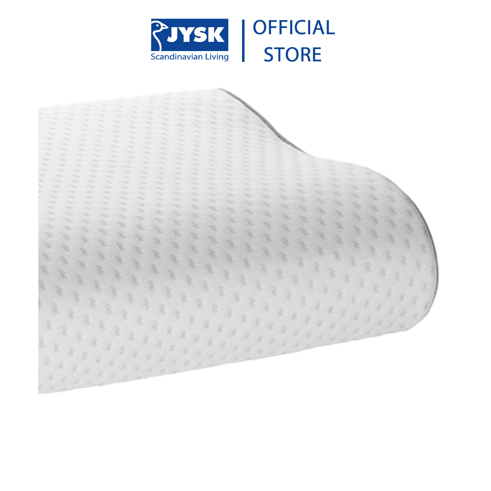 Ruột gối Memory Foam | JYSK Wellpur Valle | trắng | R40xD60xC11/9cm