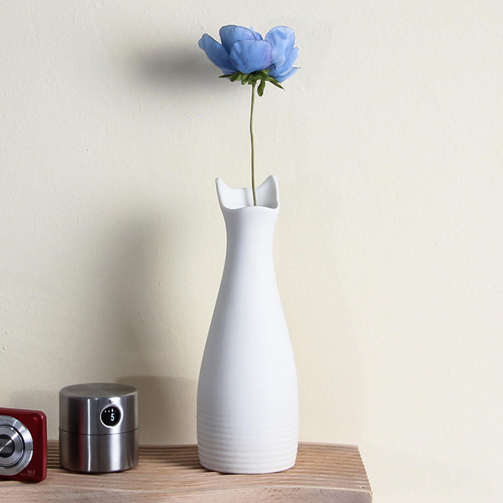 Ceramic Flower Vase Minimalist Home Office Flower Pot Floral Vases