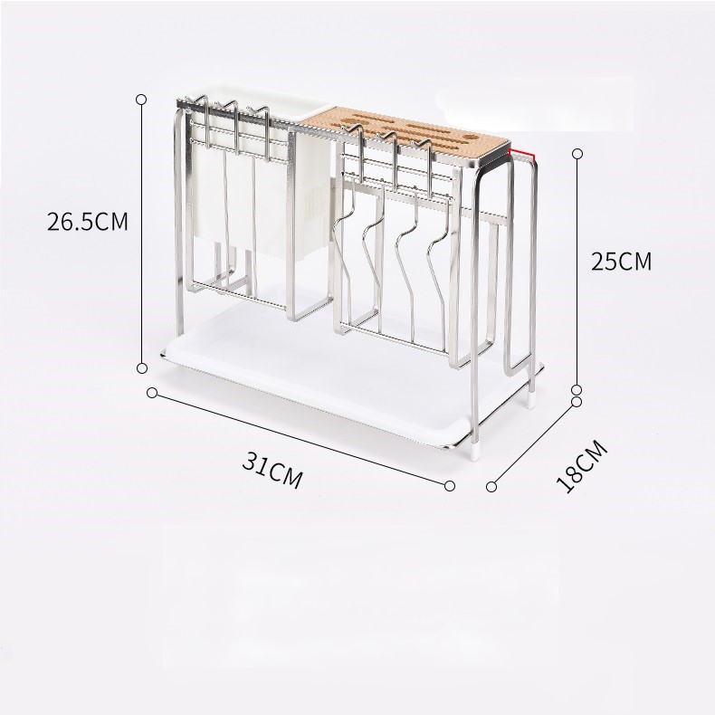 Kệ bếp inox 304 - Kệ đựng dụng cụ nhà bếp