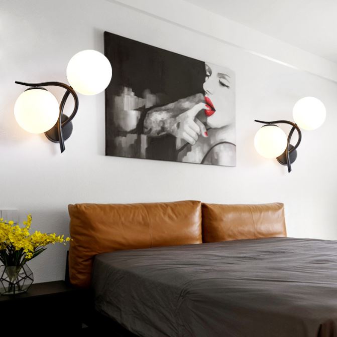 Đèn tường BASIL phong cách hiện đại trang trí nhà cửa sang trọng - kèm bóng LED chuyên dụng.
