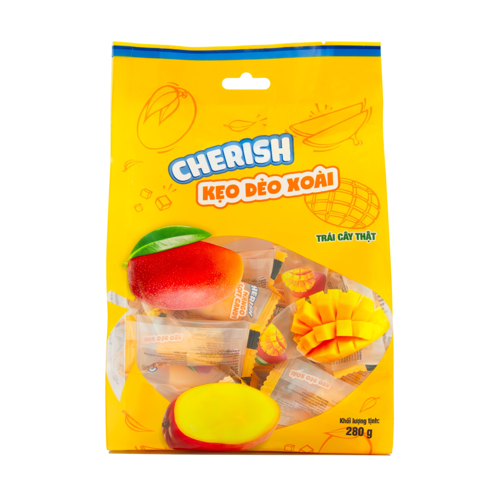 Kẹo Dẻo Xoài Cherish Lai Phú 280G