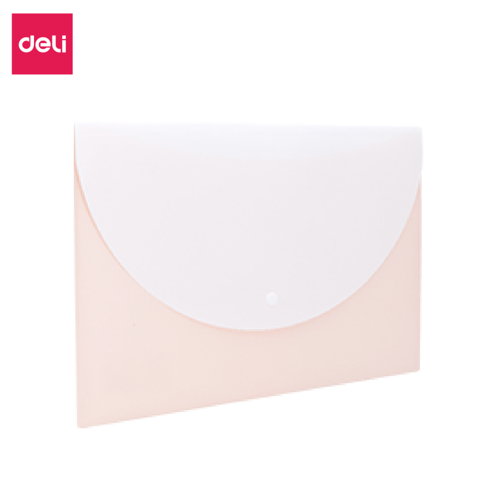 Bìa File đựng tài liệu Clear bag A4 Deli nhiều màu - Túi đựng tài liệu lưu trữ giấy tờ văn phòng phẩm