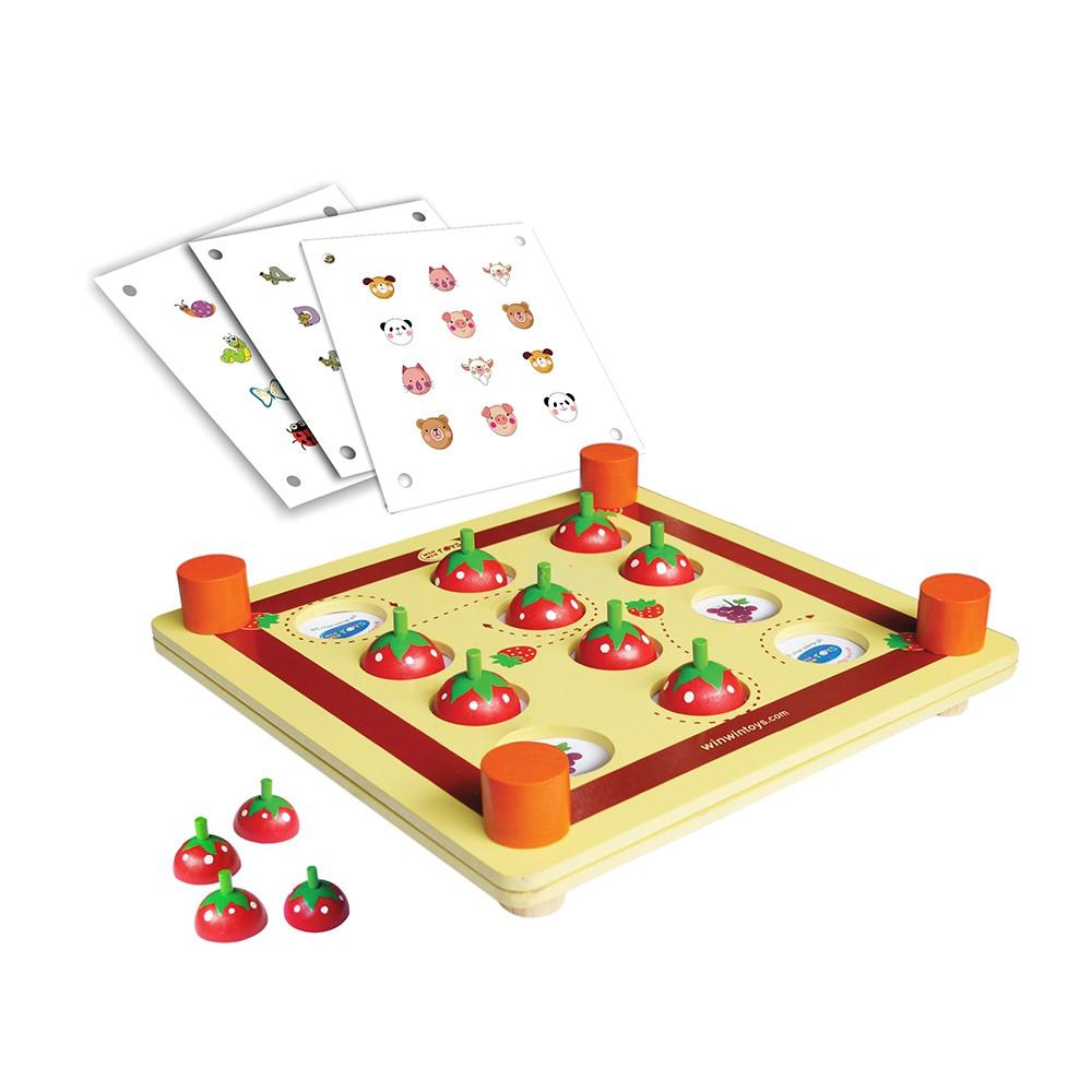 Đồ Chơi Gỗ Winwintoys - Tìm Cặp Trái Dâu 67222