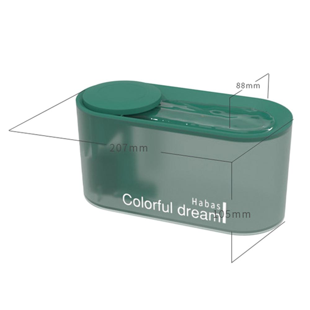 Máy lọc nước tự động cho thú cưng 1.3L hình chữ U,chất liệu PVC