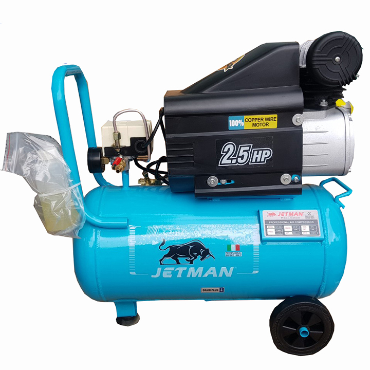 Máy Nén Khí Liền Trục 2 Tụ Jetman JM-2T24 24L