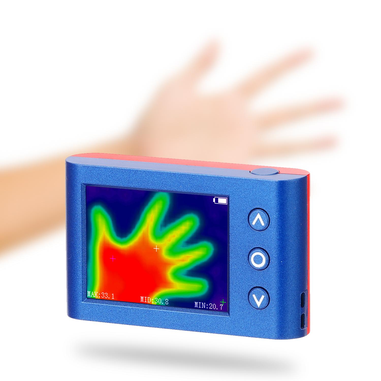 HY MLX90640 2.4 Inch Digital LCD Display Screen Portable Handheld Thermograph Camera Infrared Temperature Sensor Digital