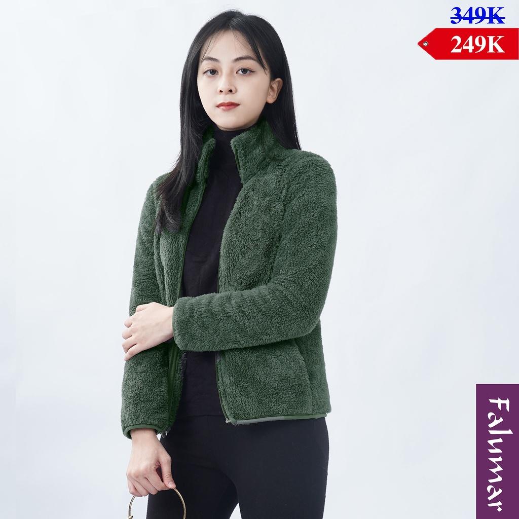Áo khoác lông cừu nữ Falumar siêu ấm