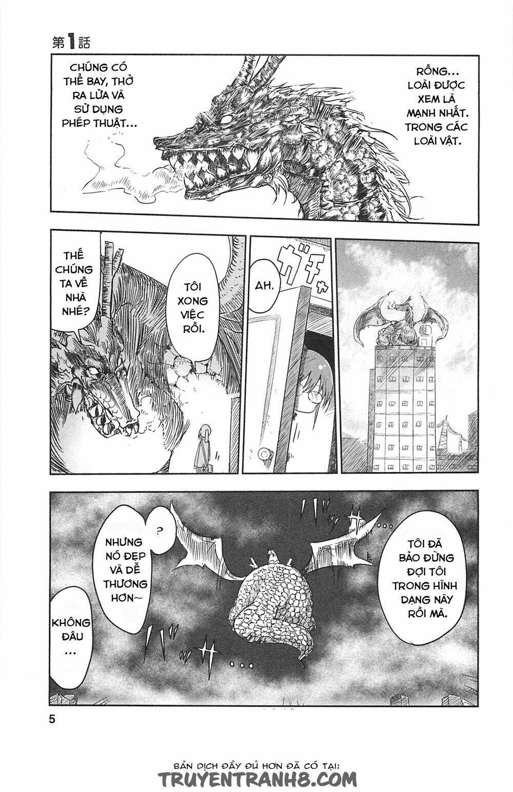 con rồng hầu gái chapter 1 4