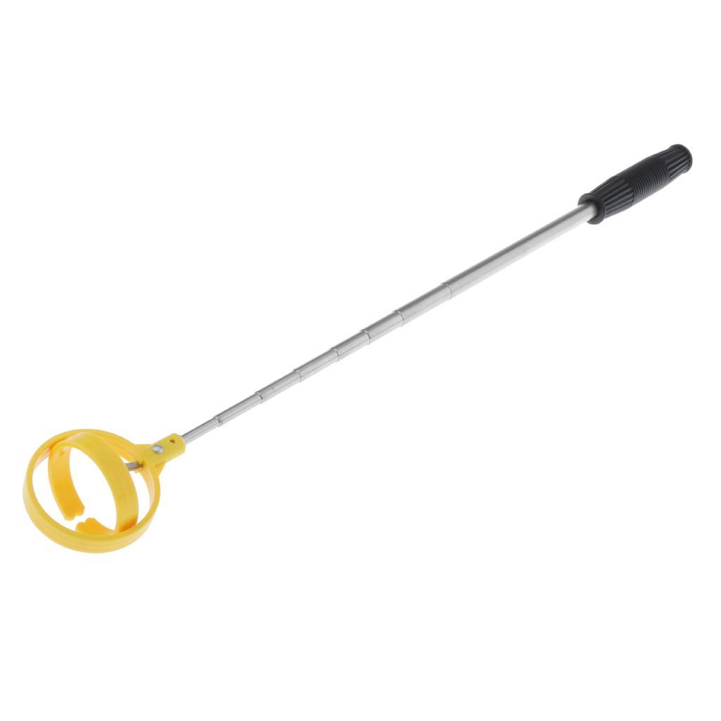 Folding Golf Ball Retriever Pick Up Tool Caddie Ball Collector Picker