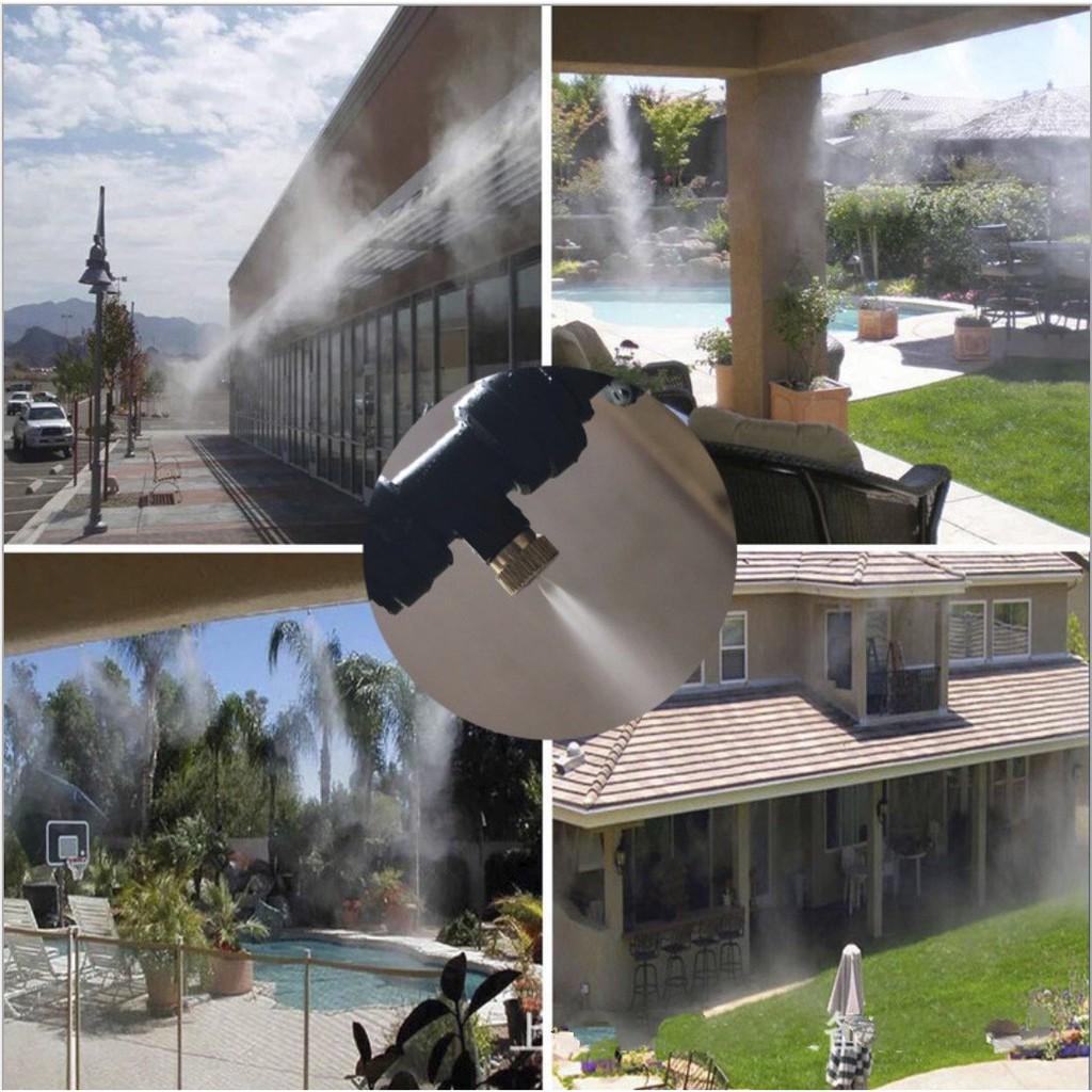 Hệ thống phun sương sân vườn 6M OUTDOOR MISTING COOLING SYSTEM