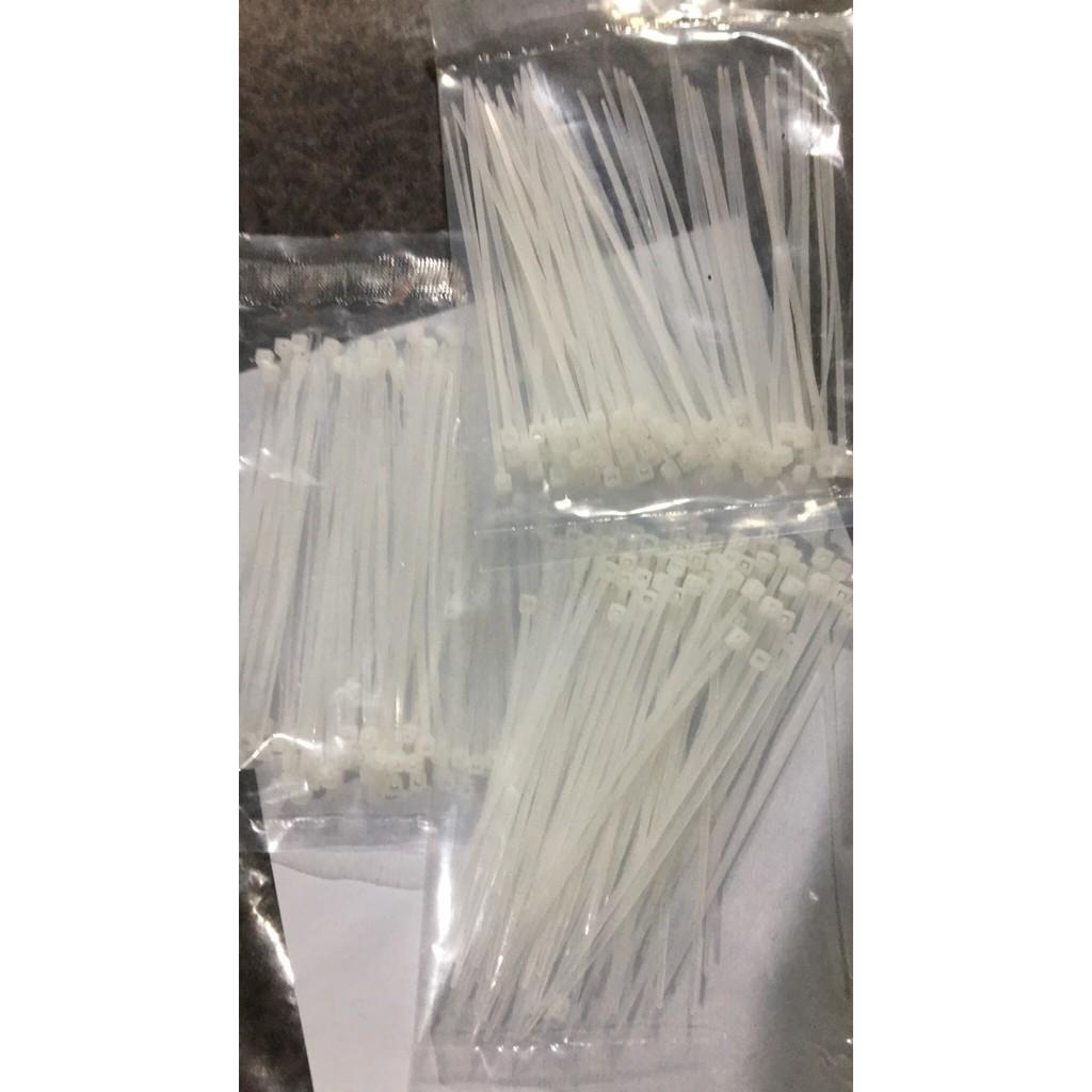 03 bịch dây rút, dây thít mỗi bịch 100 sợi bản 10cm