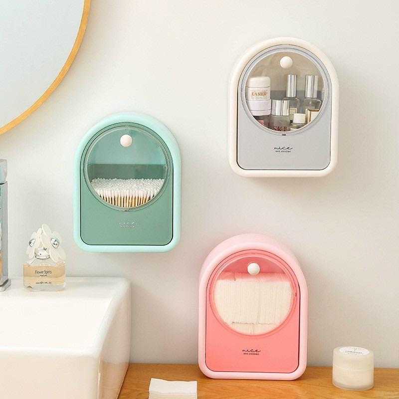 Hộp đựng bông tẩy trang GẮN TƯỜNG